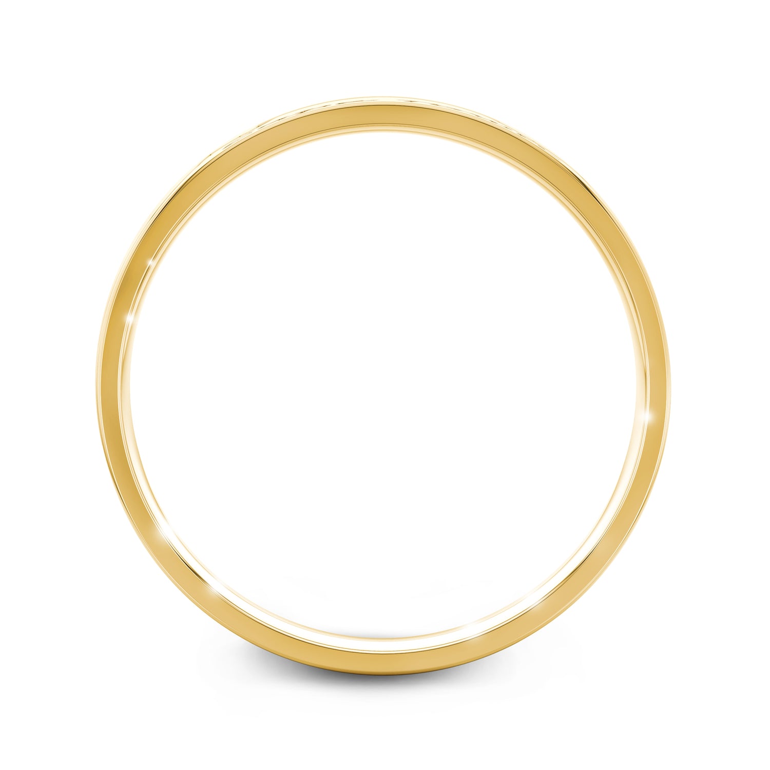 Half Pavé Cape Town Ring in 14K yellow Gold