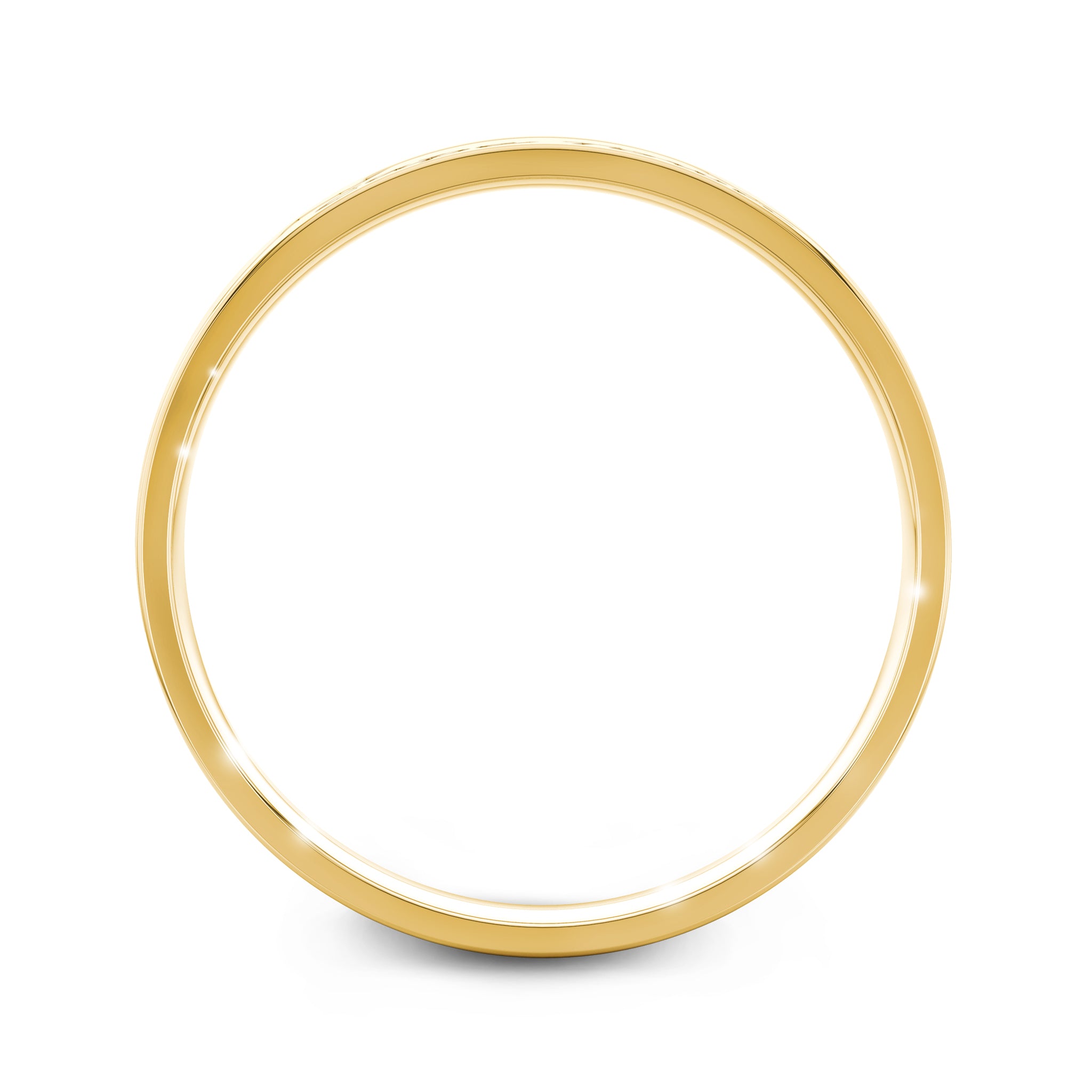 Half Pavé Cape Town Ring in 14K yellow Gold 