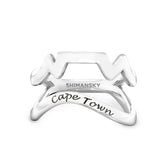 Cape Town Ring in 14k White Gold