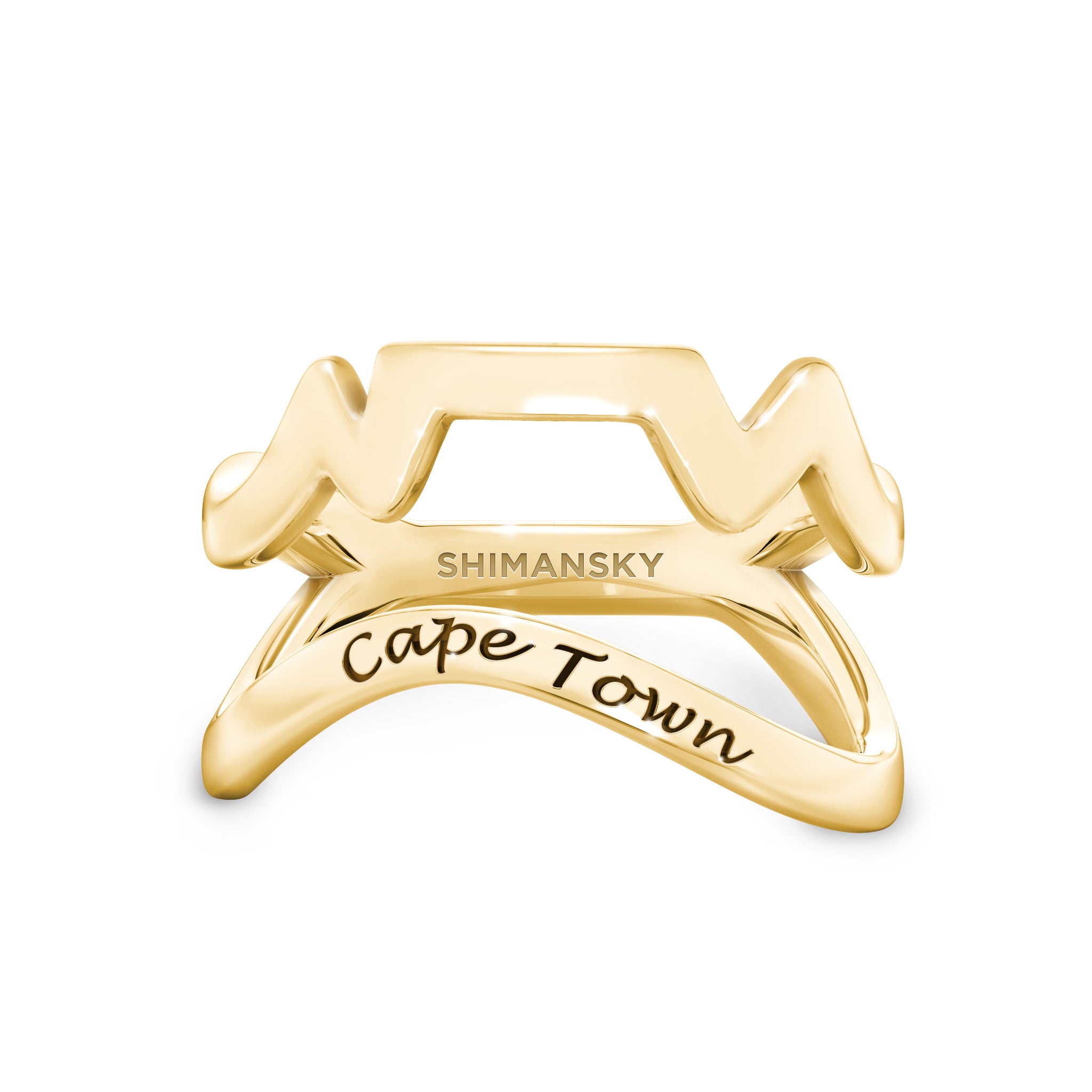 Cape Town Ring in 14k yellow Gold 