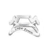 Swiss Set Cape Town Ring in 14k white gold