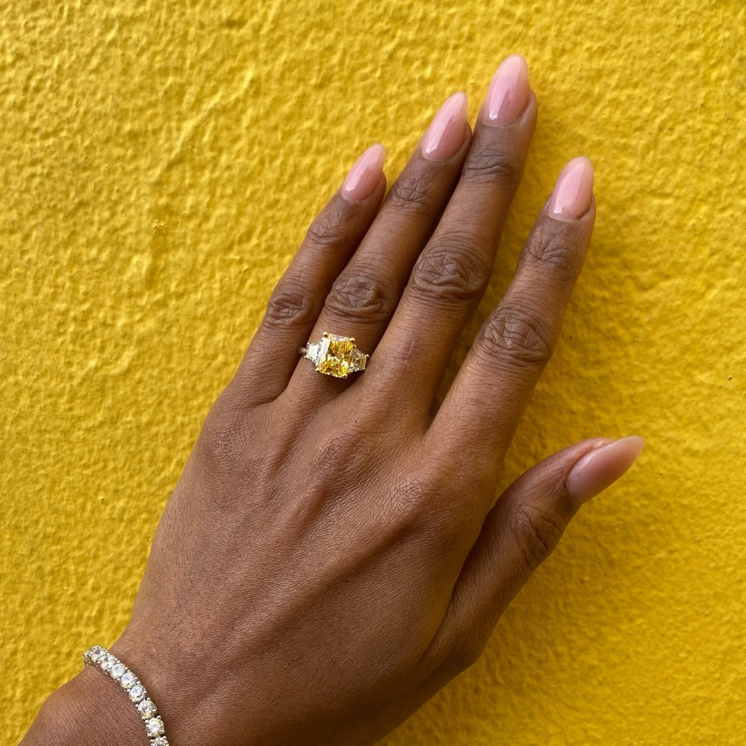 Shimansky yellow diamond ring Cape Town 