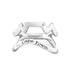 Swiss Set Cape Town Ring in 14k white gold 